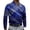 Blue, variant on IAJDKMEK Men's Long Sleeve Printed Sport Shirt – All-Over Pattern, Collared Shirt Men, Casual Athletic Top, Comfortable Active Wear for Men,Black L