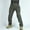 Gray, variant on DPTALR Men's Solid Color Multi Pocket Warm Work Pants, Army Green Big and Tall Men XL