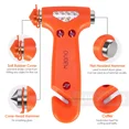 thumbnail image 3 of Car Safety Hammer Window Breaker, Emergency Escape Tool With Seat Belt Cutter, 3 of 6