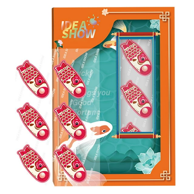 30 pegatinas para mascarillas perfumadas, para almohadas de tela Fresia de pescado rojo