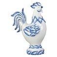 thumbnail image 2 of Urban Trends Collection: Ceramic Chicken Figurine, Gloss Finish, White, 2 of 3