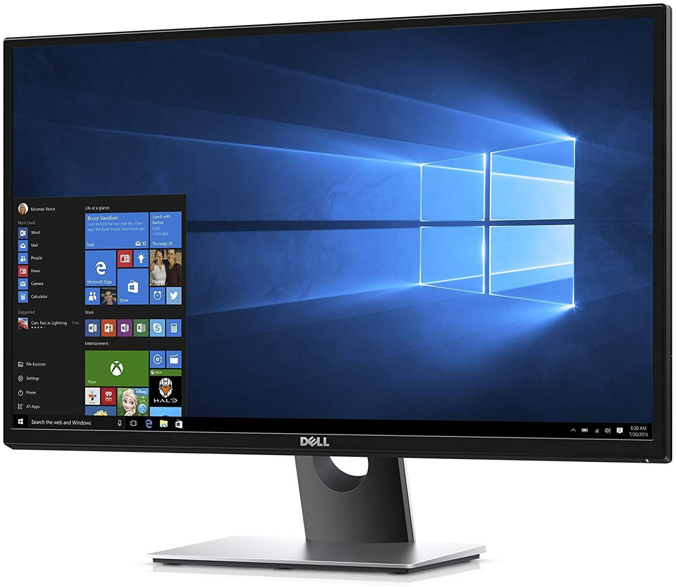 Dell Newest 27" Widescreen IPS LEDBacklit AntiGlare Full HD Flat