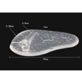 thumbnail image 4 of Milisten GEL Flip-flops Forefoot Pads Pattern Forefoot Pads Clip Foot Slippers Stickers Transparent Pads(Transparent), 4 of 5