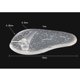 thumbnail image 5 of Almohadillas de gel para chanclas, almohadillas para el antepié, pegatinas transparentes (transparentes), 5 of 5