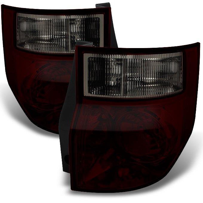 Fit 0308 Honda Element Dark Red Taillights Replacement Driver