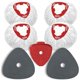 thumbnail image 1 of wonima02 7 Pack Spin Mop Replace Head for O Cedar EasyWring 1 Tank, Includes 4 Microfiber Mop Replacement Refill, 2 Prone to Foaming Scrubber Sponge Brushes & 1 Connector for Kitchen, Bathrooms, Glass, 1 of 1