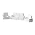 thumbnail image 1 of TISHITA 1/50 Scale Miniature Sofa Set Miniature Furniture for Micro Landscape Decor Style C, 1 of 8