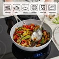 thumbnail image 3 of TECHEF  CeraTerra 12" Ceramic Nonstick Wok, Stir-Fry Pan, Made in Korea, 3 of 8