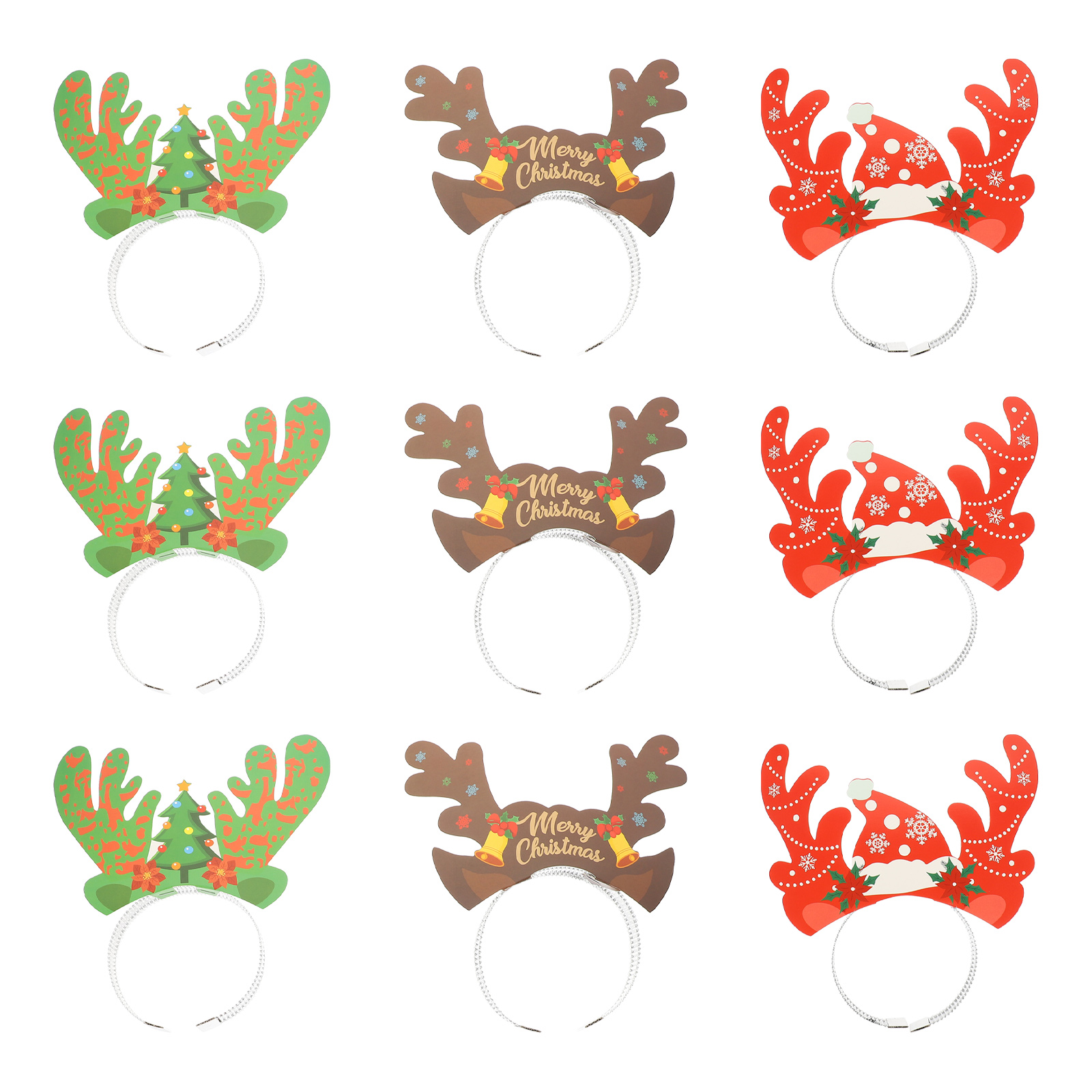 Joyin 9pcs Assortment Christmas Headbands