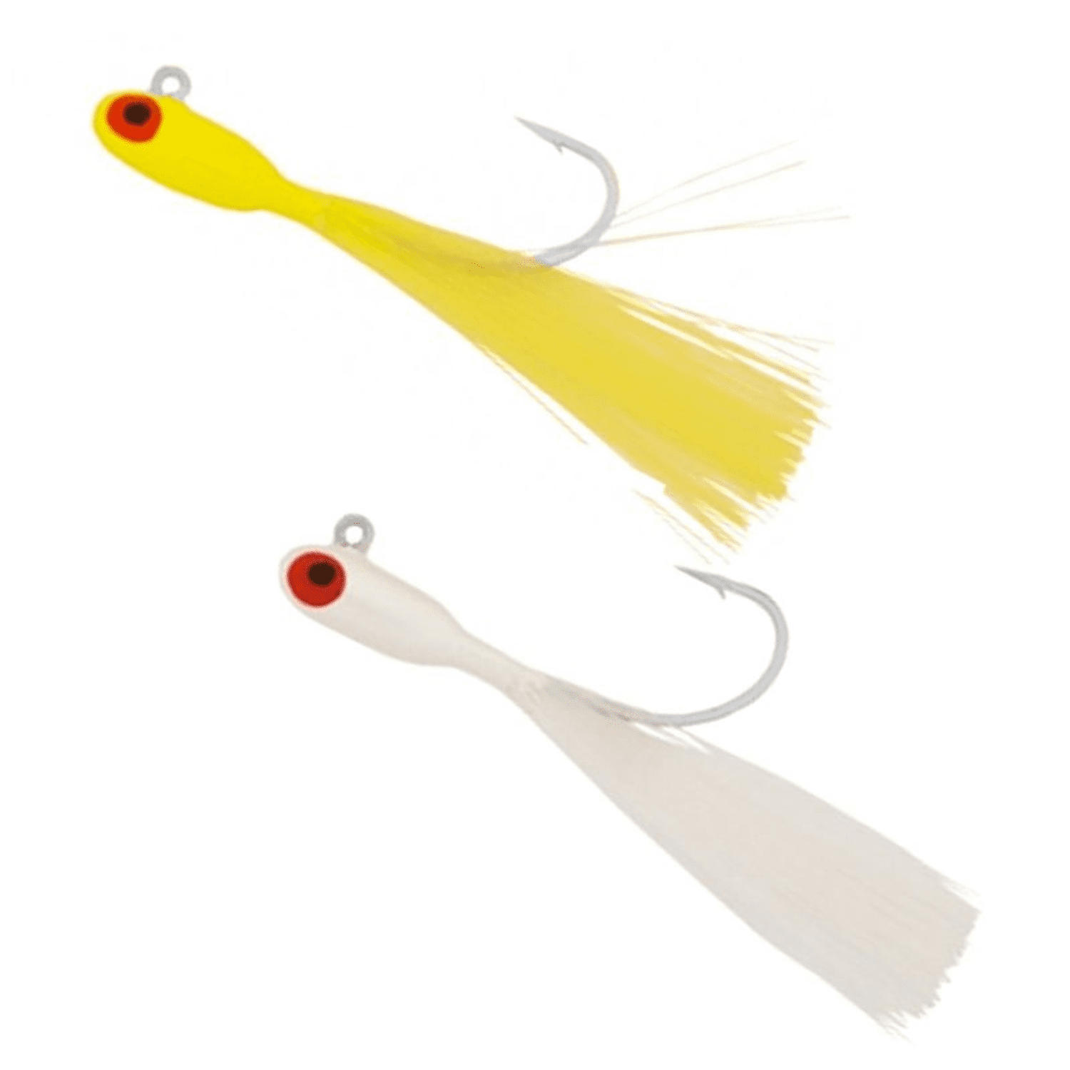 (2 pack) Buccaneer Speckled Trout Fishing Rig 1/8 oz. – Yellow & White