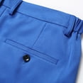 thumbnail image 5 of Keevoom Mens Dress Pants Slim Stretch Casual Dress Pant Blue, 5 of 6