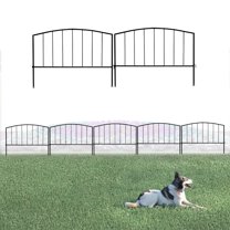 Glamos Wire Arched Top Vertical Panel Fence 5 Pack 10 ft total