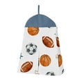 thumbnail image 2 of Sweet Jojo Designs Watercolor Sports Theme Multicolor Crib Bedding + BreathableBaby Breathable Mesh Liner Pad, 2 of 6