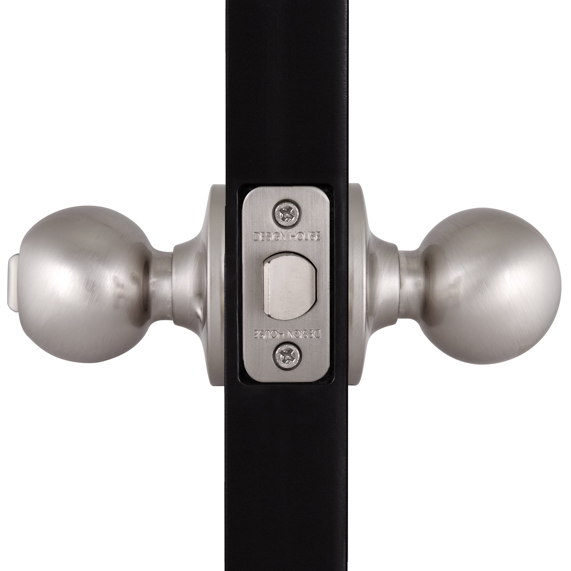 Design House Ball Reversible Privacy Bed and Bath Door Knob