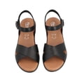 thumbnail image 5 of Huaraches Flexi Mujer Cómodos Ligeros Piel Sandalias negro 26 Flexi 123703, 5 of 5
