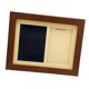 thumbnail image 2 of Vitrina de madera para medallas, soporte para fotos, accesorios para gimnasia, ligera. Marco de color de té, 2 of 9
