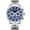 Blue, variant on Watches for Men Analog Quartz Chronograph Waterproof Wrist Watch Men's Fashion Business Stainless Steel Watches