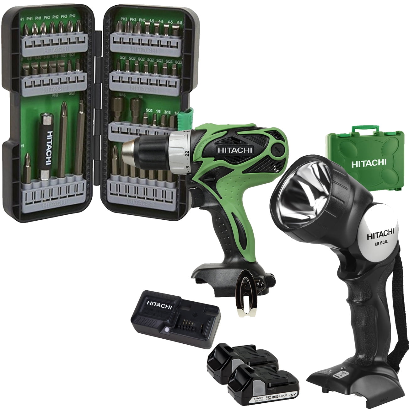 Hitachi DS18DSAL 18V HXP Li-Ion 2-Tool 