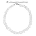 thumbnail image 2 of Collar de concha rota de moda estilo europeo y americano, joyería con personalidad para mujer, collar de concha irregular, cadena de clavícula, 2 of 3