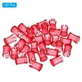 thumbnail image 3 of Uxcell 5mm LED Lamp Socket Light Emitting Diode Holder Cap, 30 Pack Red, 3 of 5