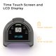 thumbnail image 4 of 80W Professional Cordless UV LED Nail Lamp, UV Lights for Nails with 45 Beads and Rechargeable Battery, Portable LED Gel Nail Curing Dryer, Nail Polish Machine for Salon or Home, Black, 4 of 5