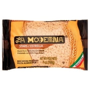 La Moderna Star Pasta has been of preference for many generations, made from 100% durum wheat with a 7 oz convenient size. To cook this delicious pasta, follow simple included instructions.
