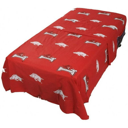 NCAA - Arkansas Razorbacks Sheet Set Twin XL