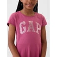 thumbnail image 2 of Vestido GAP para Niñas Manga Corta con Logo Rojo Violeta M, 2 of 2