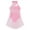Pink, variant on Runhomal Kid Girls Sleeveless Ruched Ballet Leotard Lyrical Contemporary Dance Dresses Black 6