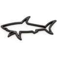 thumbnail image 4 of 2Pc Hollow Fish Shark Emblem Premium Car Badge Sticker Fender Boot Fender Boot Trunk For Chevrolet Camaro Corvette, 4 of 6