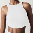 thumbnail image 2 of Sngxgn Strappy Sports Bra for Women Light Support Yoga Bra(White,M), 2 of 4