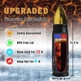 thumbnail image 6 of Bullet Tumbler for Men Best Dad Ever Tumbler Stainless Steel Black Bullet Tumblers - Gifts for Him, Husband Gifts From Wife - Gifts for Husband for Anniversary, Husband Birthday Gift, 6 of 6
