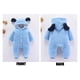 thumbnail image 2 of Gibobby pantalones deportivos Ropa de bebé Unisex, abrigos de invierno, mono de lana para recién nacido, traje de nieve, trajes cálidos con capucha(Azul， 9-12 Meses), 2 of 5