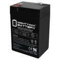 thumbnail image 1 of Mighty Max Battery ML4-6 - 6 Volts 4,5 AH, Terminal F1, Pile SLA AGM Rechargeable, 1 of 4