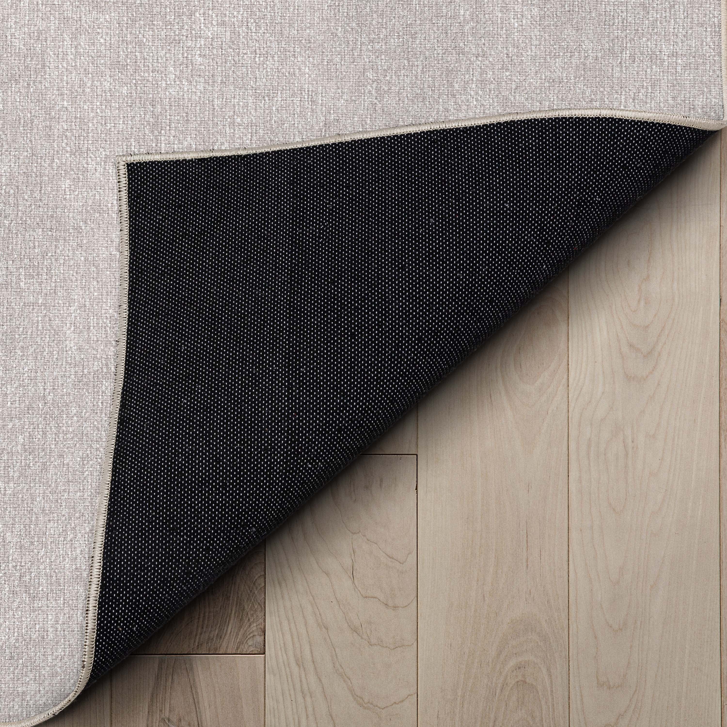 Well Woven Plain Solid Modern Solid Ivory Flat-Weave 2'3" x 7'3" Runner Rug