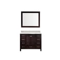thumbnail image 7 of Ariel A043s Cambridge 43" Floor Mounted Single Basin Vanity Set - Brown, 7 of 7