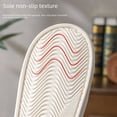 thumbnail image 4 of Zapatillas de lino para mujer, de verano, para interior, para el hogar, silenciosas, antideslizantes, para parejas, transpirables, absorbentes del sudor, sandalias para hombre para las cuatro, 4 of 6
