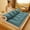 Blue, variant on Class A Fiber Mattress | Foldable Student Bed Mattress | Water-Washed Brushed Fabric | Thickened Soft & Breathable | 150x200cm | Multiple Colors