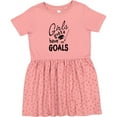 thumbnail image 3 of Inktastic Girls Gotta Have Goals Hockey Player Girls Toddler Dress, 3 of 5