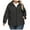 Black, variant on adviicd Plus Size Womens Rain Jacket with Hood Waterproof Raincoats Lightweight Packable Outdoor Trench Coat Black, 3XL