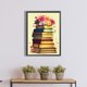 thumbnail image 4 of Pintura de diamante 5D DIY Taladro redondo completo Flores y libros Decoración para el hogar (A7775) JShteea El nuevo, 4 of 9