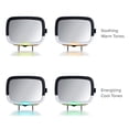 thumbnail image 3 of Baby Car Mirror Munchkin Night Light Pivot 360 Black, 3 of 8