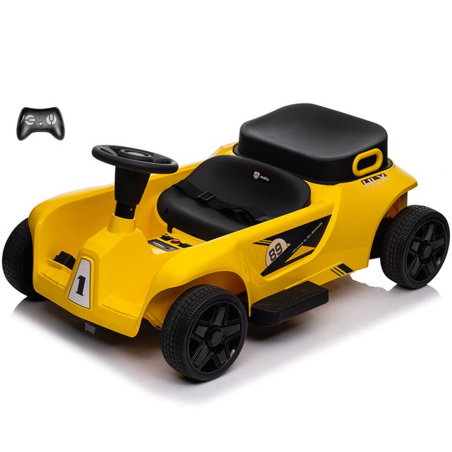 Voltz Toys 24V 2 Seater Family Parent-Children Ride-On Car for Kids - Electric Vehicle with Remote Control, LED Lights, and Music