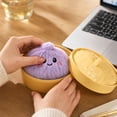 thumbnail image 3 of MInHoues Mystery Plush Dumpling Squishies, 5.9" Sensory Stress Relief Steamed Dumpling Stuffed Toys, Giant Dumpling Fidget Toys for Kids Adults Anxiety Relief Party Favor, 3 of 5