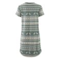 thumbnail image 2 of Guide Gear Women's Pajama Sleep Shirt Pine Moose Fairisle SMALL, 2 of 2