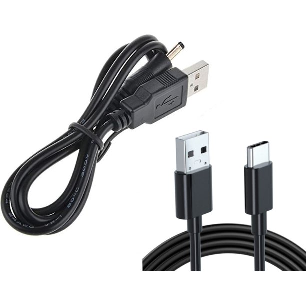 Yustda USB C Charging Cable + Barrel Plug DC 5V USB Charger Power