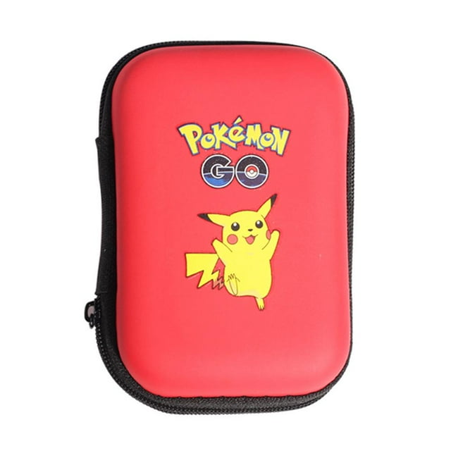 Premium Plastic Storage Box for Cartoon Character Game Cards, Fits 60 Cards, Assorted Colors, Perfect Gift Choice for Kids