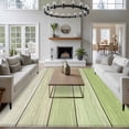thumbnail image 3 of Non-Slip Rug Pad Rugs Farmhouse Sage Green Wood Board Rectangle Area Rugs 5x7Ft Soft Carpet Pads for Living Room Kids Room, Country Gradient Wooden, 3 of 9