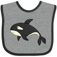 thumbnail image 3 of Inktastic Killer Whale Boys or Girls Baby Bib, 3 of 4