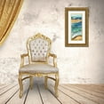 thumbnail image 3 of Williams, Todd 15x32 Gold Ornate Wood Framed with Double Matting Museum Art Print Titled - Coastal Abstract I, 3 of 4